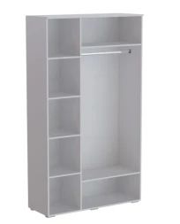 Шкаф трехстворчатый Ливерпуль, белый /белый глянец