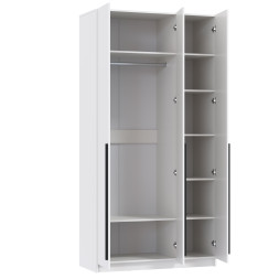 Шкаф 3-х створчатый 67.12 Брандо, белый 
