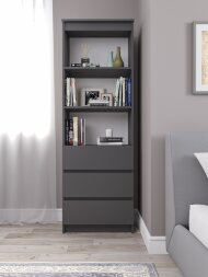 Стеллаж Мори МСТ 600.3 графит